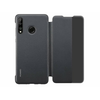 Huawei P30 Lite Smart View Flip tok, Fekete Huawei P30 Lite Smart View Flip tok, Fekete