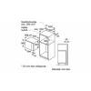 BOSCH BFL554MB0 Beépíthető mikrohullámú sütő