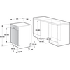 Gorenje GI62010X Beépíthető mosogatógép Gorenje GI62010X Beépíthető mosogatógép