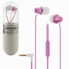 WK Design WI80 (600580) Vezetékes fülhallgató, Rózsaszín