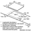 BOSCH PKF651B17E Beépíthető kerámia főzőlap BOSCH PKF651B17E Beépíthető kerámia főzőlap