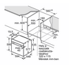 Bosch HSG636BW1 Beépíthető gőzsütő Bosch HSG636BW1 Beépíthető gőzsütő