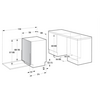 GORENJE GVSP 165 J Beépíthető mosogatógép