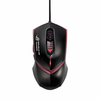 Asus GX1000 Eagle eye Vezetékes egér, Fekete