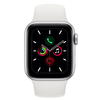 Apple Watch Series 5, 40mm Ezüst, Alumínium, Fehér sport szíjjal Apple Watch Series 5, 40mm Ezüst, Alumínium, Fehér sport szíjjal