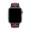 Apple MWUC2ZM/A 44 mm-es fekete-rózsaszín robbanás színű Nike sportszíj – S/M és M/L