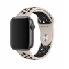 Apple MWUD2ZM/A 44 mm-es sivatagi homok-fekete Nike sportszíj – S/M és M/L
