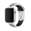 Apple MX8F2ZM/A 44 mm-es platinaszín-fekete Nike sportszíj – S/M és M/L Apple MX8F2ZM/A 44 mm-es platinaszín-fekete Nike sportszíj – S/M és M/L