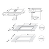 Whirlpool WVH92K Beépíthető indukciós főzőlap Whirlpool WVH92K Beépíthető indukciós főzőlap