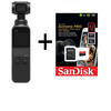 DJI Osmo Pocket + Ajándék SanDisk Extreme Pro microSDHC 32GB memóriakártya