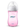 Philips SCF034/17 Avent Natural cumisüveg 260 ml, Rózsaszín Philips SCF034/17 Avent Natural cumisüveg 260 ml, Rózsaszín