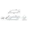 Whirlpool WL S2760 BF/S Ugradbena indukcijska ploča, satin srebrna Whirlpool WL S2760 BF/S Ugradbena indukcijska ploča, satin srebrna