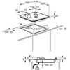 AEG HGB64420SM Beépíthető gáz főzőlap AEG HGB64420SM Beépíthető gáz főzőlap