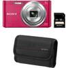 Sony W830 Rózsaszín Digitális fényképezőgép + 32GB Memóriakártya + tok Sony W830 Rózsaszín Digitális fényképezőgép + 32GB Memóriakártya + tok
