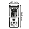 Bosch GLM 50C Lézeres távolságmérő (0601072C00)