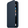 Apple Bőr tok iPhone 11 Pro-hoz Mélytenger kék (MY1L2ZM/A)