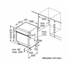 Bosch SMI4HVS33E Beépíthető mosogatógép