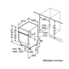 Bosch SPI6ZMS35E Beépíthető mosogatógép Bosch SPI6ZMS35E Beépíthető mosogatógép