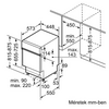 Bosch SPI2HKS59E Beépíthető mosogatógép