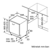Bosch SBH6ZCX42E Beépíthető mosogatógép