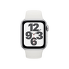 Apple Watch SE GPS+Cellular 40mm Okosóra, Ezüst/ Fehér sportszíj (MYEF2HC/A)