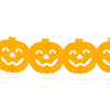 Halloween-i papír girland - Tök - 3 m (56509A) Halloween-i papír girland - Tök - 3 m (56509A)