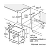 Bosch HBA5560S0 Beépíthető elektromos sütő Bosch HBA5560S0 Beépíthető elektromos sütő