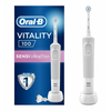 Oral-B D100 Vitality elektromos fogkefe Sensi fejjel, Fehér