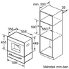 Bosch CTL636ES6 Beépíthető automata kávéfőző Bosch CTL636ES6 Beépíthető automata kávéfőző