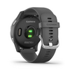Garmin Vívoactive 4 szürke ezüst csattal, Szürke Okosóra (010-02174-03) Garmin Vívoactive 4 szürke ezüst csattal, Szürke Okosóra (010-02174-03)