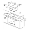 Bosch PXX875D67E Beépíthető indukciós főzőlap beépített páraelszívóval Bosch PXX875D67E Beépíthető indukciós főzőlap beépített páraelszívóval