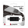 Kingston DataTraveler Duo 64GB USB-C + USB 3.2 Gen1 (DTDE/64GB) Kingston DataTraveler Duo 64GB USB-C + USB 3.2 Gen1 (DTDE/64GB)