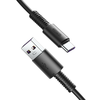 Joyroom S-M406 Thread USB Type-C 5A 1M Adatkábel – Fekete