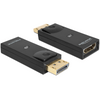Delock 65258 Adapter DisplayPort 1.1-dugós csatlakozó > HDMI-csatlakozóhüvely passzív Delock 65258 Adapter DisplayPort 1.1-dugós csatlakozó > HDMI-csatlakozóhüvely passzív