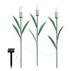 Garden of Eden 11257 LED-es szolár lámpa, Nád forma, 3 db Garden of Eden 11257 LED-es szolár lámpa, Nád forma, 3 db