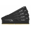 Kingston 32GB/3000MHz DDR-4 1Rx8 HyperX FURY fekete (Kit 4db 8GB) (HX430C15FB3K4/32) memória