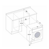 Whirlpool BI WDWG 751482 EU N beépíthető mosó-szárítógép image Whirlpool BI WDWG 751482 EU N beépíthető mosó-szárítógép