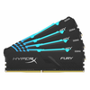 Kingston 32GB/3200MHz DDR-4 1Rx8 HyperX FURY RGB (Kit 4db 8GB) (HX432C16FB3AK4/32) memória