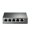 TP-Link SG1005P 5-Portos gigabites asztali switch 4 PoE porttal TP-Link SG1005P 5-Portos gigabites asztali switch 4 PoE porttal
