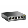 TP-Link SG1005P 5-Portos gigabites asztali switch 4 PoE porttal