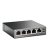TP-Link SG1005P 5-Portos gigabites asztali switch 4 PoE porttal TP-Link SG1005P 5-Portos gigabites asztali switch 4 PoE porttal