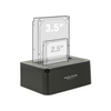 Delock 62661 USB 3.0 HDD/SSD Kettős fogadó állomás Delock 62661 USB 3.0 HDD/SSD Kettős fogadó állomás
