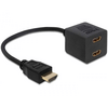 Delock 65226 HDMI Ethernet elosztó adapter Delock 65226 HDMI Ethernet elosztó adapter