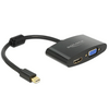 Delock 65553 mini DisplayPort > HDMI / VGA Adapter Delock 65553 mini DisplayPort > HDMI / VGA Adapter