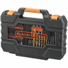 BLACK + DECKER A7231-XJ Vegyes titánium készlet 76 db-os BLACK + DECKER A7231-XJ Vegyes titánium készlet 76 db-os