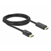 Delock 82587 Displayport - HDMI kábel, 2m Delock 82587 Displayport - HDMI kábel, 2m