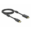Delock 85956 DisplayPort 1.2 - HDMI átalakító kábel, 2m Delock 85956 DisplayPort 1.2 - HDMI átalakító kábel, 2m