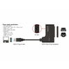 Delock 61882 USB 3.0 - SATA 6 Gb/s átalakító Delock 61882 USB 3.0 - SATA 6 Gb/s átalakító