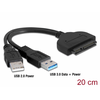 Delock 61883 SATA 6 Gb/s - USB 3.0 + 2.0 átalakító Delock 61883 SATA 6 Gb/s - USB 3.0 + 2.0 átalakító