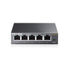 TP-LINK TL-SG105E 5-Port 10/100/1000Mbps Asztali Switch TP-LINK TL-SG105E 5-Port 10/100/1000Mbps Asztali Switch